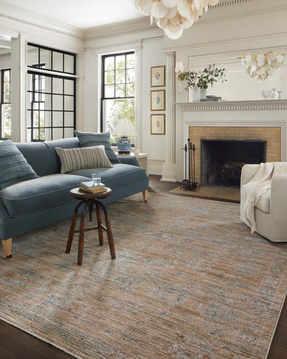 Jean Stoffer x Loloi Katherine 18" x 18" Sample Rug