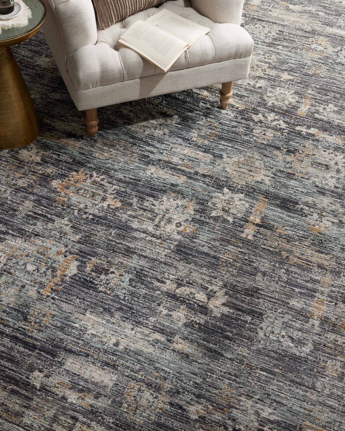 Jean Stoffer x Loloi Katherine 18" x 18" Sample Rug