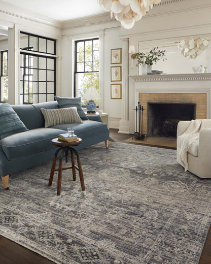 Jean Stoffer x Loloi Katherine 18" x 18" Sample Rug