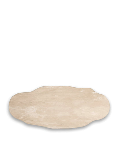 Venti Organic Travertine Dining Table