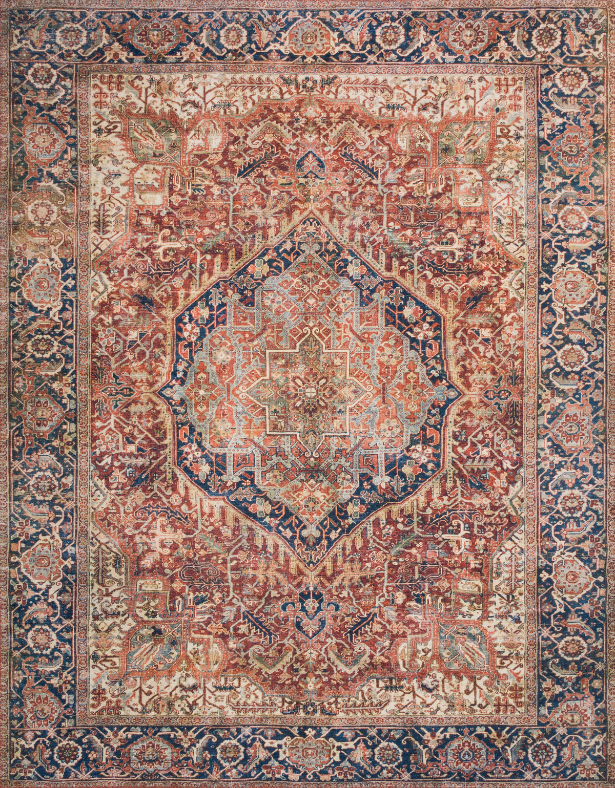 Loloi Layla 18" x 18" Sample Rug