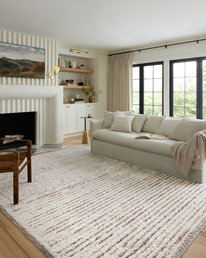 Loloi Levitt Shag 18" x 18" Sample Rug
