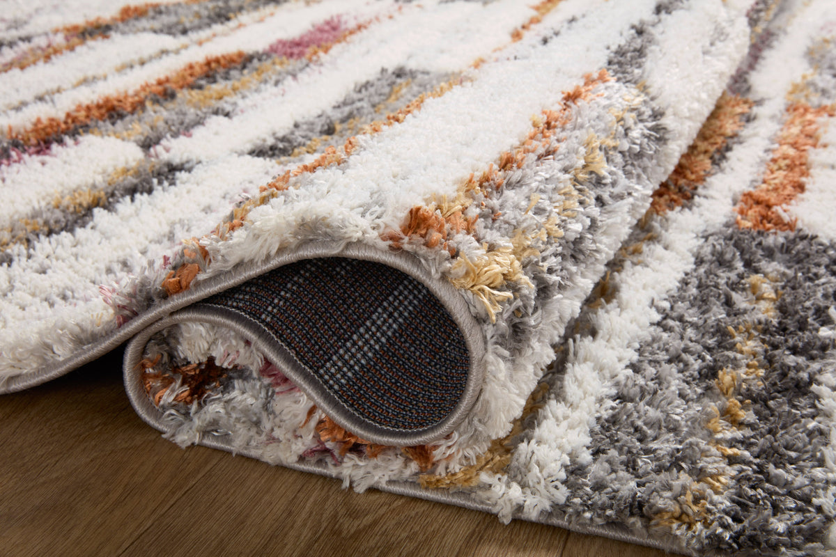 Loloi Levitt Shag 18" x 18" Sample Rug