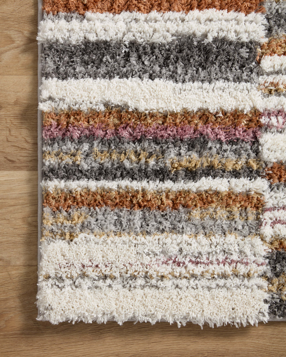 Loloi Levitt Shag 18" x 18" Sample Rug