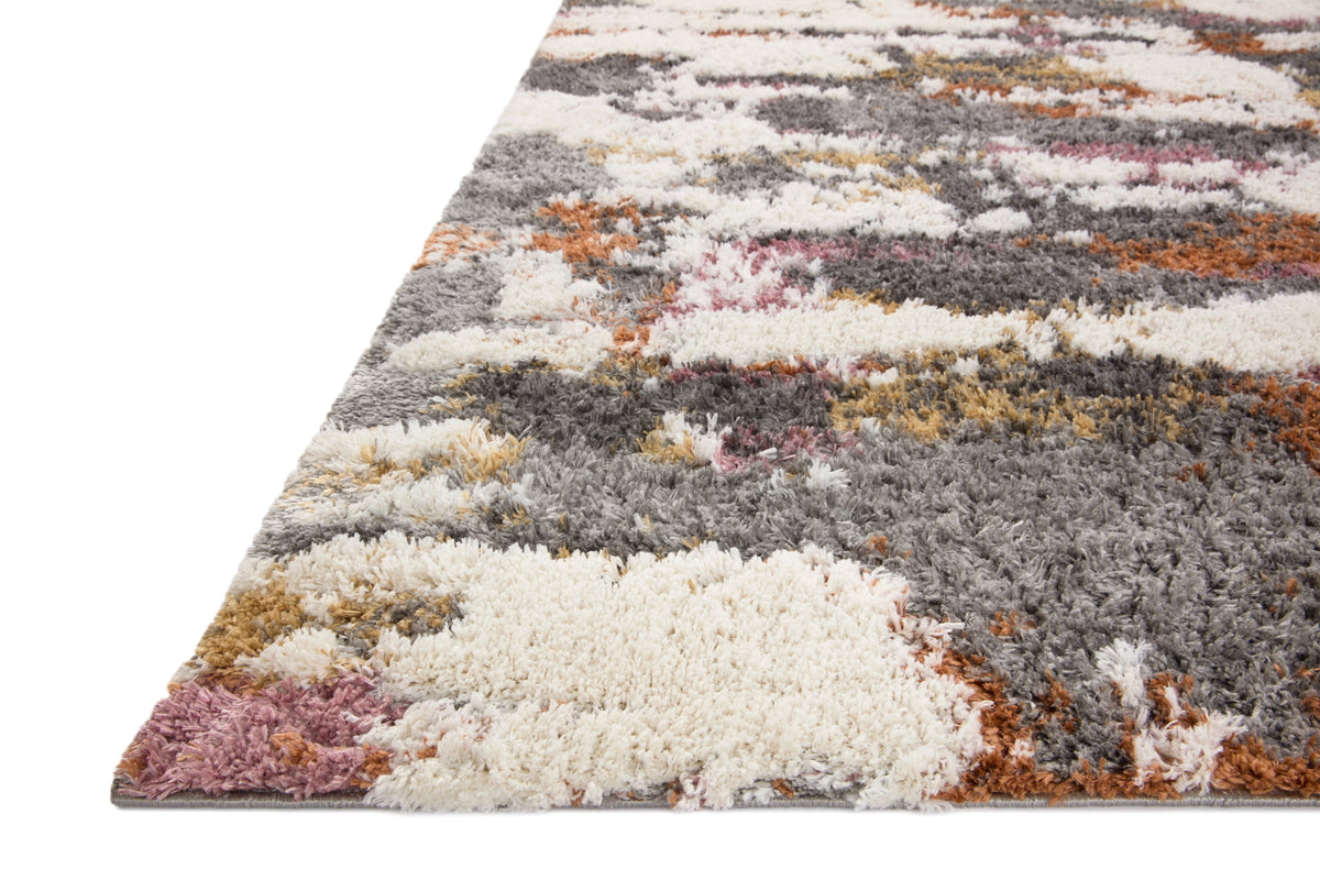 Loloi Levitt Shag 18" x 18" Sample Rug