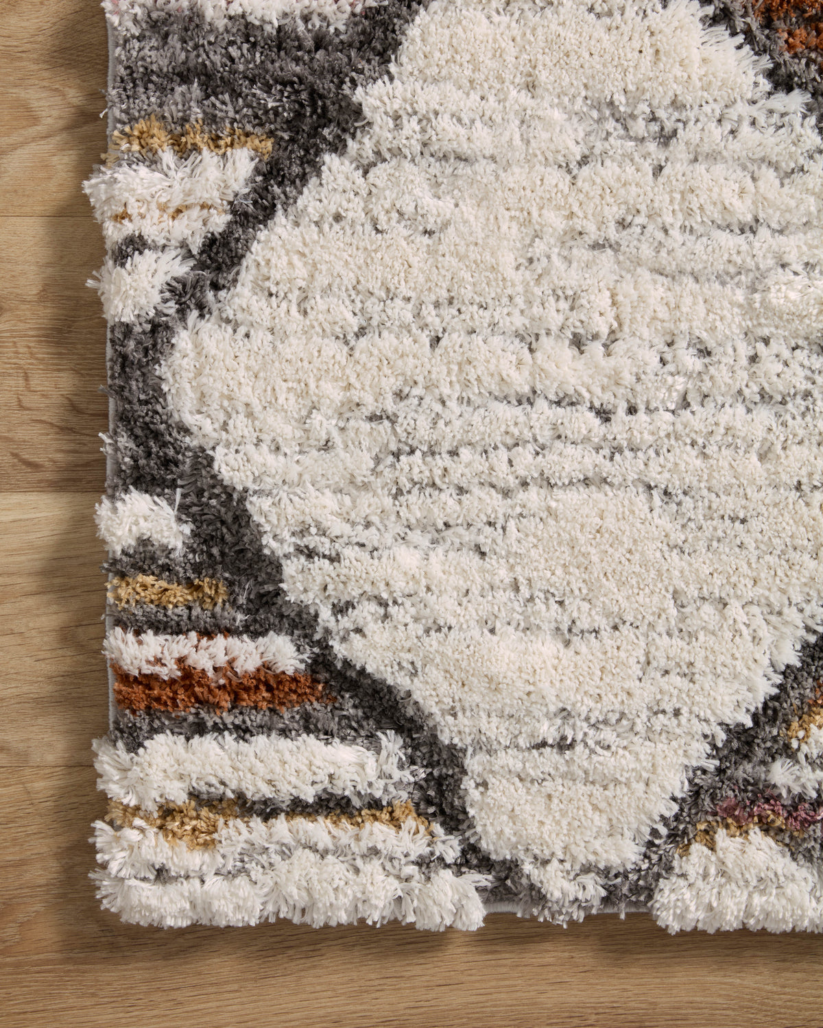 Loloi Levitt Shag 18" x 18" Sample Rug