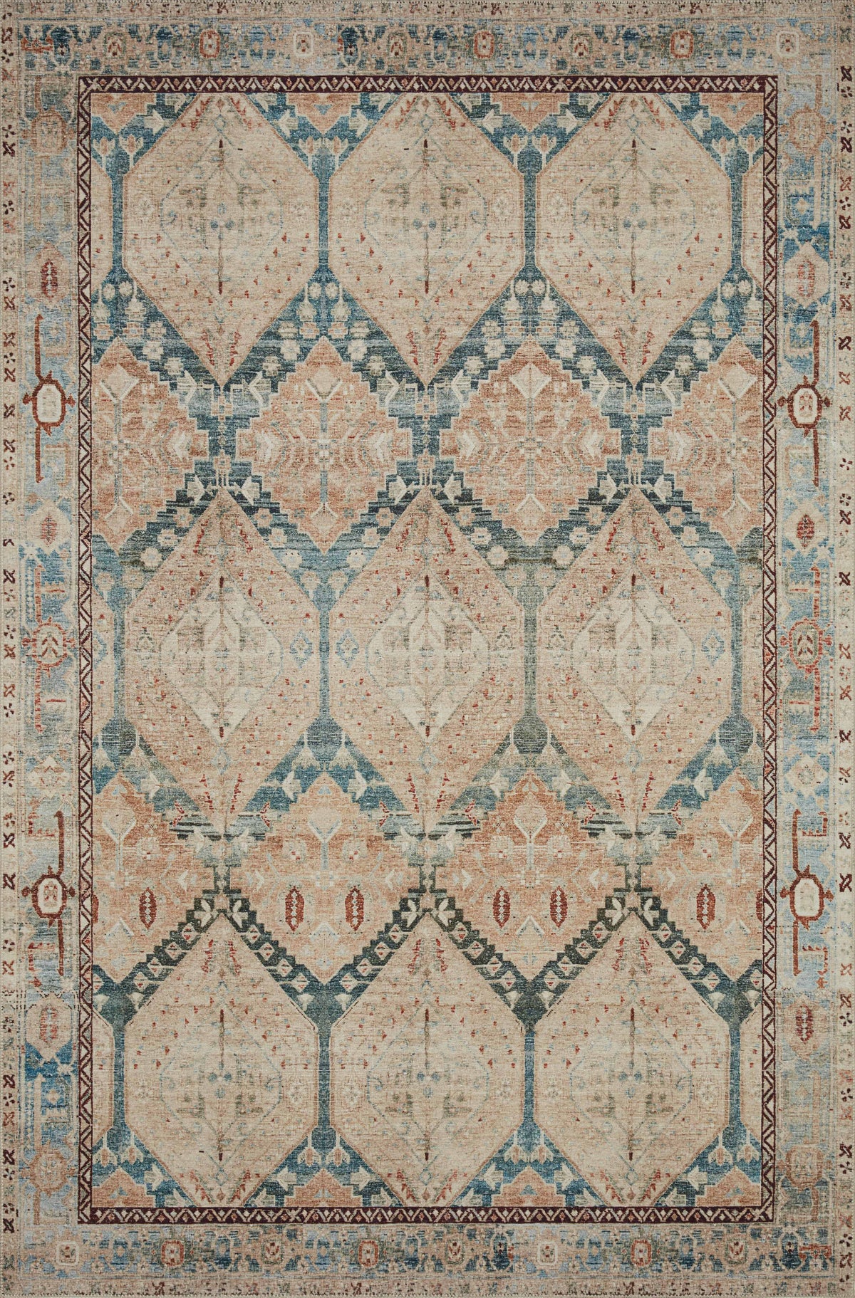 Magnolia Home By Joanna Gaines x Loloi  18" x 18" Sample Rug