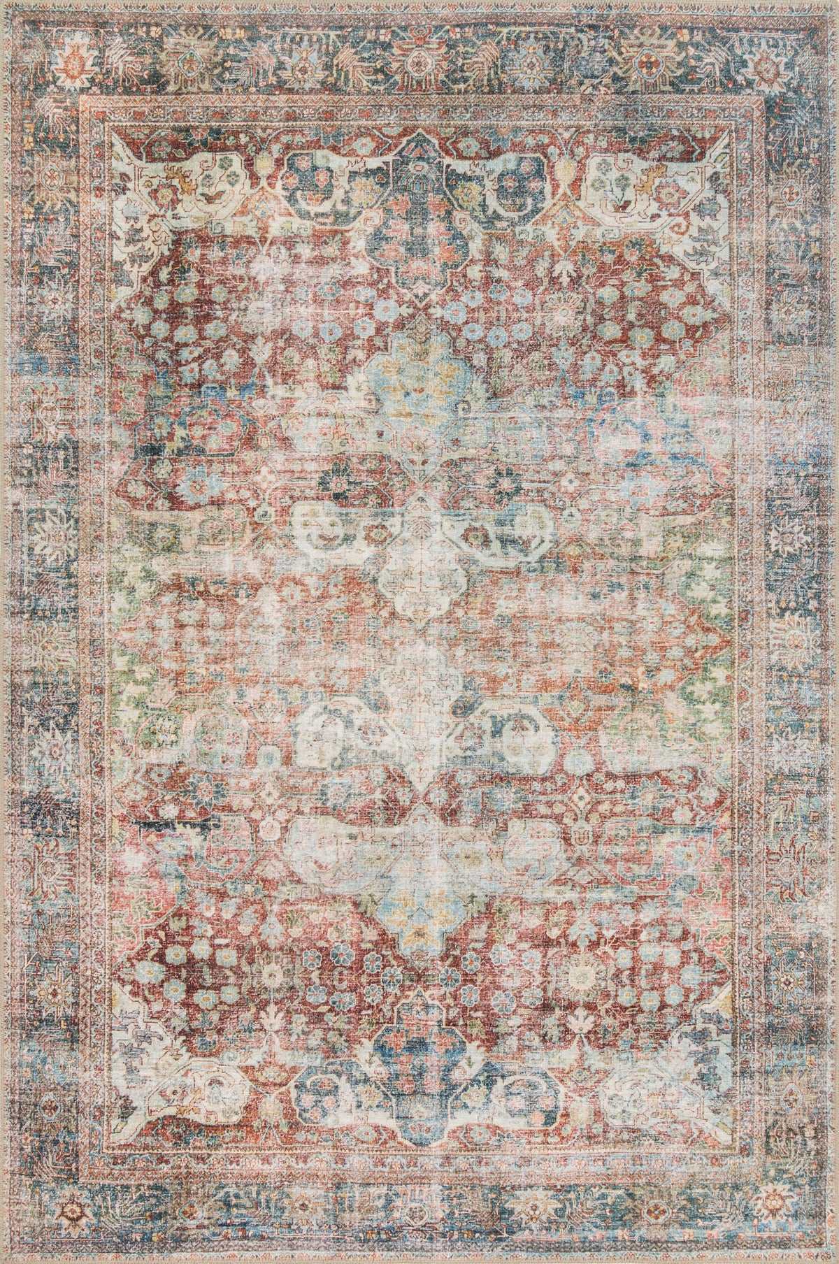 Loloi Loren 18" x 18" Sample Rug