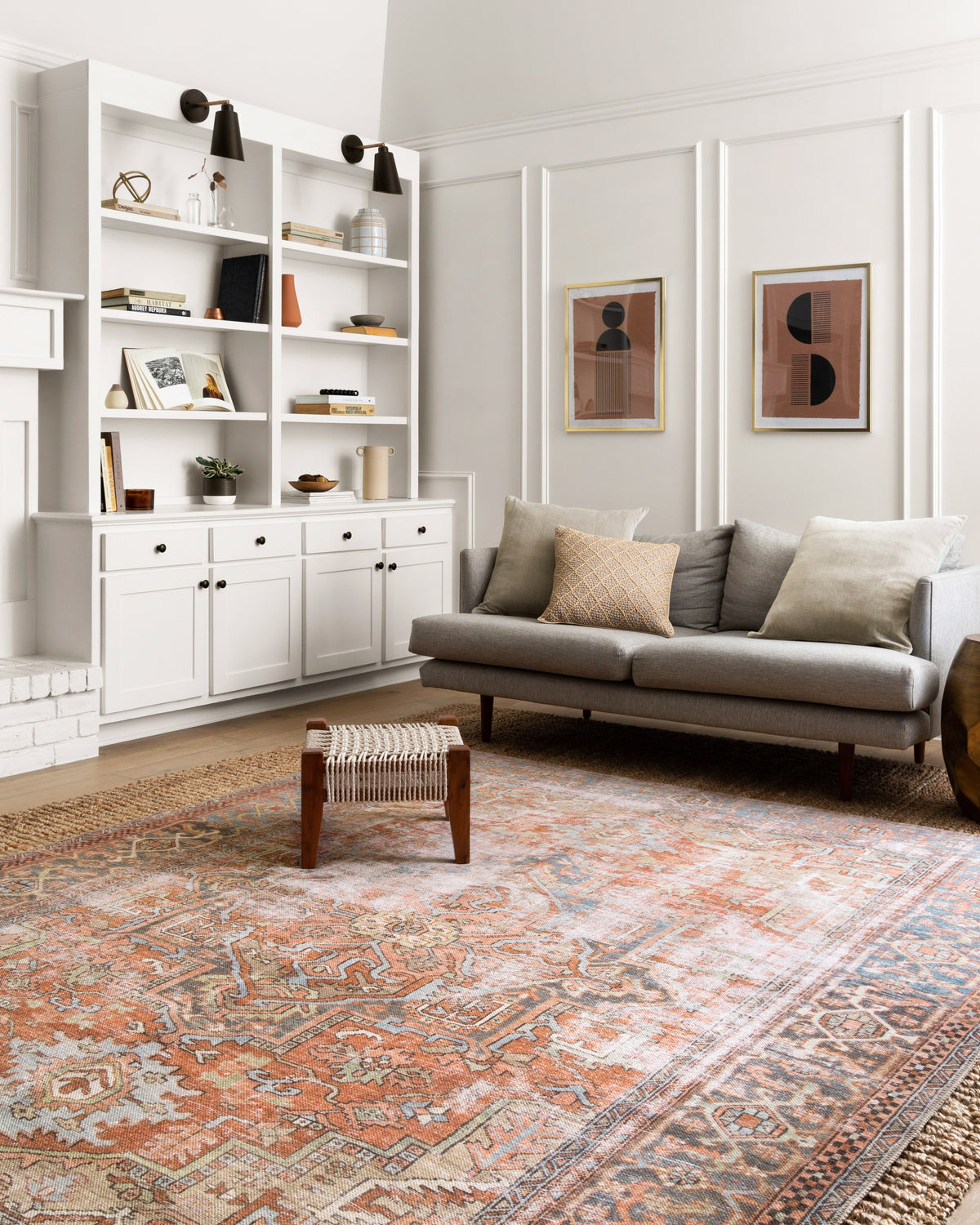 Loloi Loren 18" x 18" Sample Rug