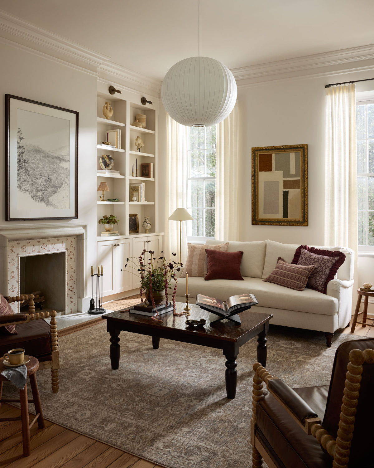 Chris Loves Julia x Loloi Louisa Round Area Rug