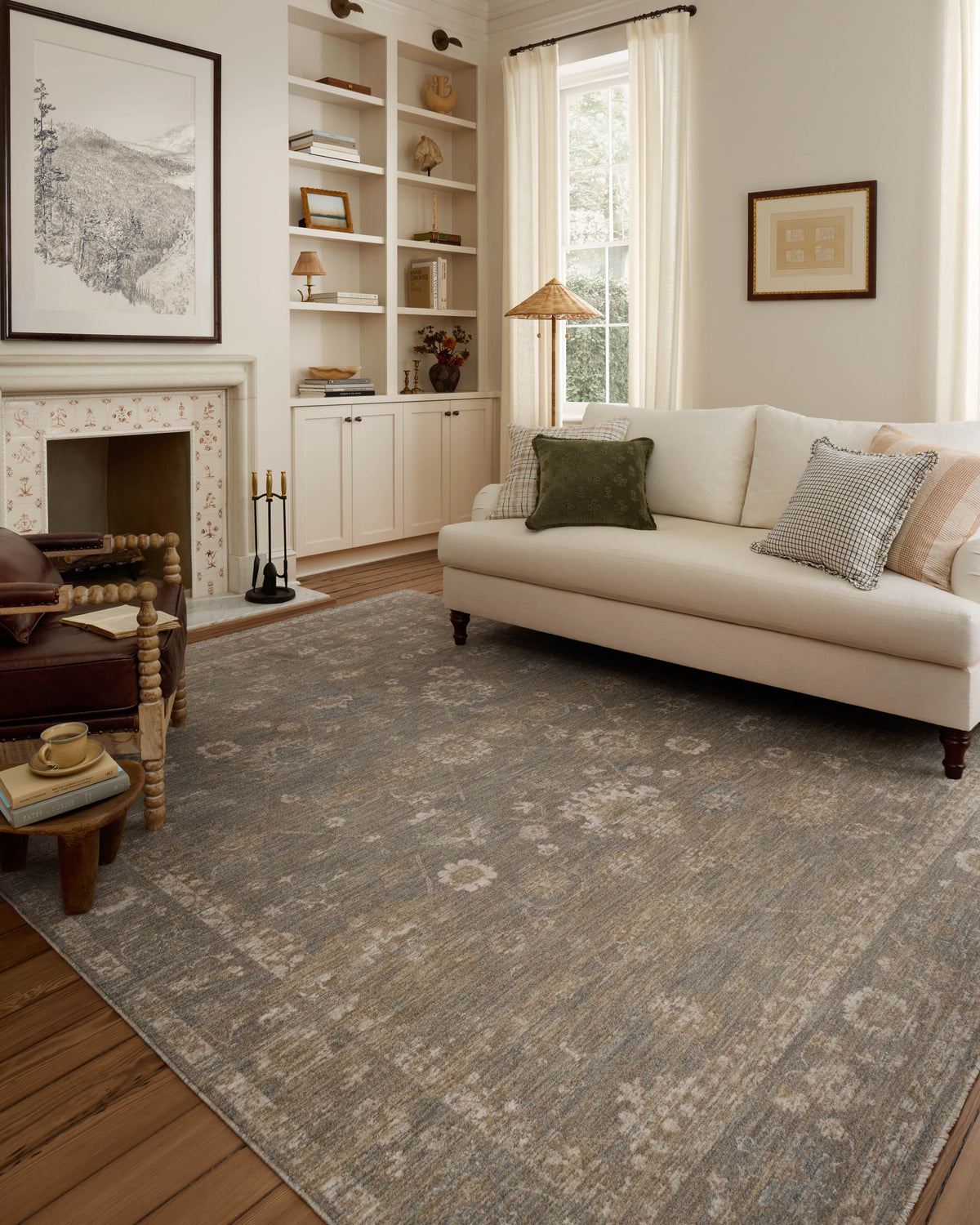 Chris Loves Julia x Loloi Louisa Round Area Rug