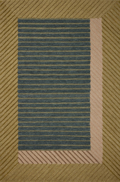 Brigette Romanek x Loloi Madi 18" x 18" Sample Rug