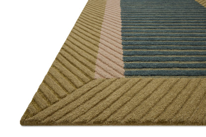 Brigette Romanek x Loloi Madi 18" x 18" Sample Rug