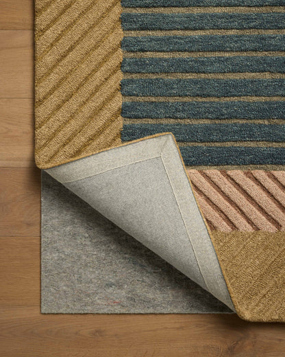Brigette Romanek x Loloi Madi 18" x 18" Sample Rug