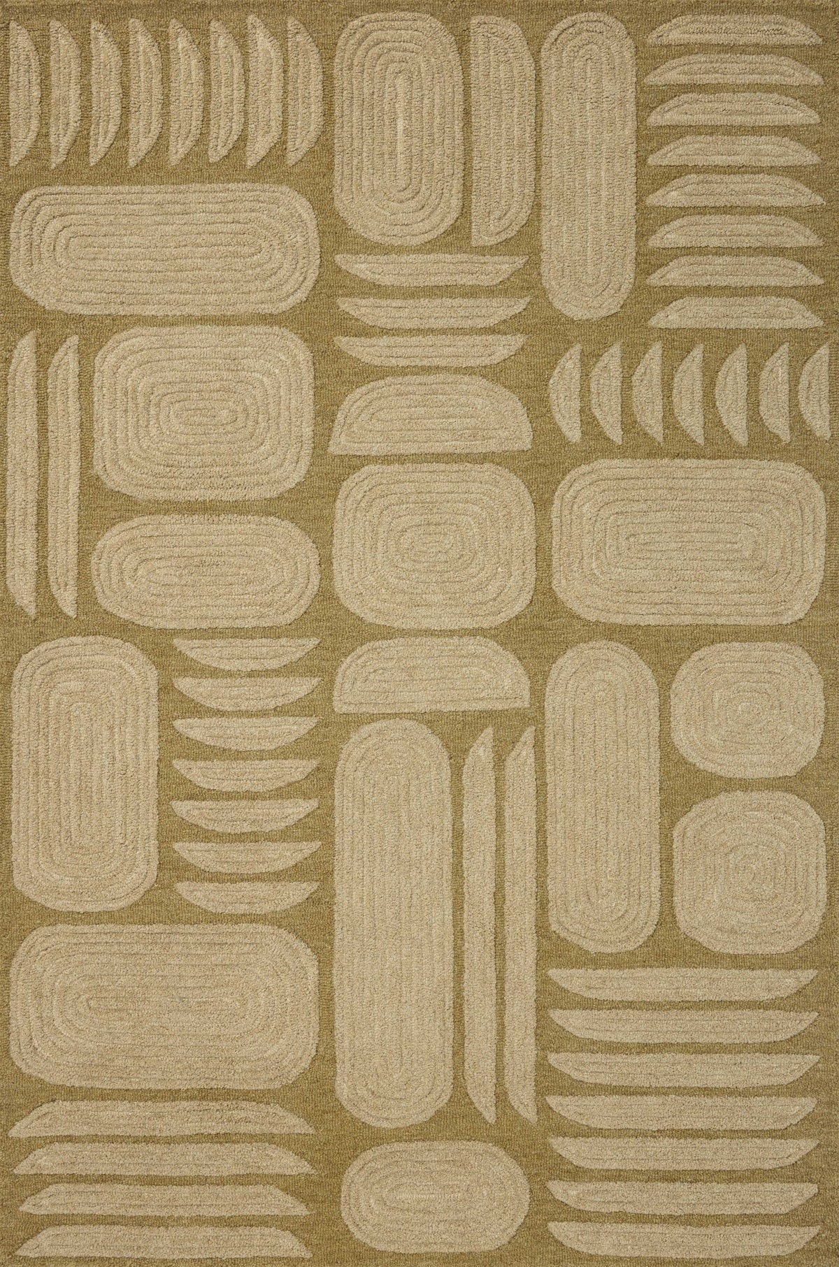 Brigette Romanek x Loloi Madi 18" x 18" Sample Rug
