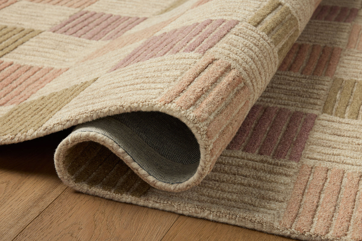 Brigette Romanek x Loloi Madi 18" x 18" Sample Rug