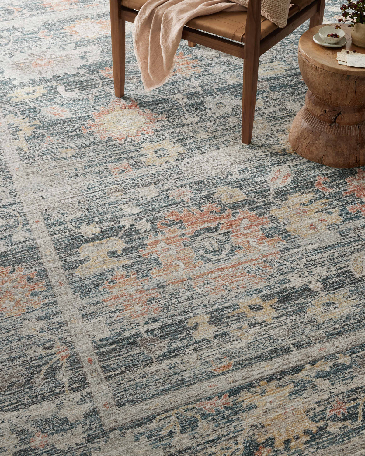 Magnolia Home by Joanna Gaines x Loloi  Round Area Rug