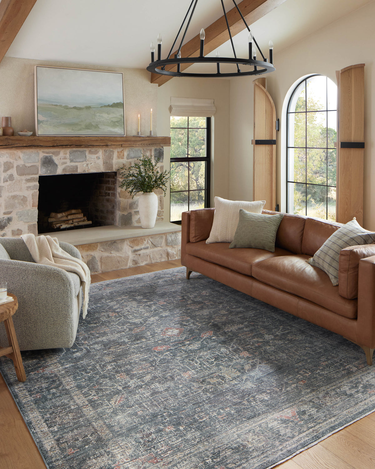 Magnolia Home by Joanna Gaines x Loloi  18" x 18" Sample Rug