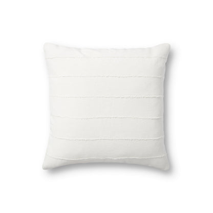 Jean Stoffer x Loloi Julia Ivory 18'' x 18'' Pillow