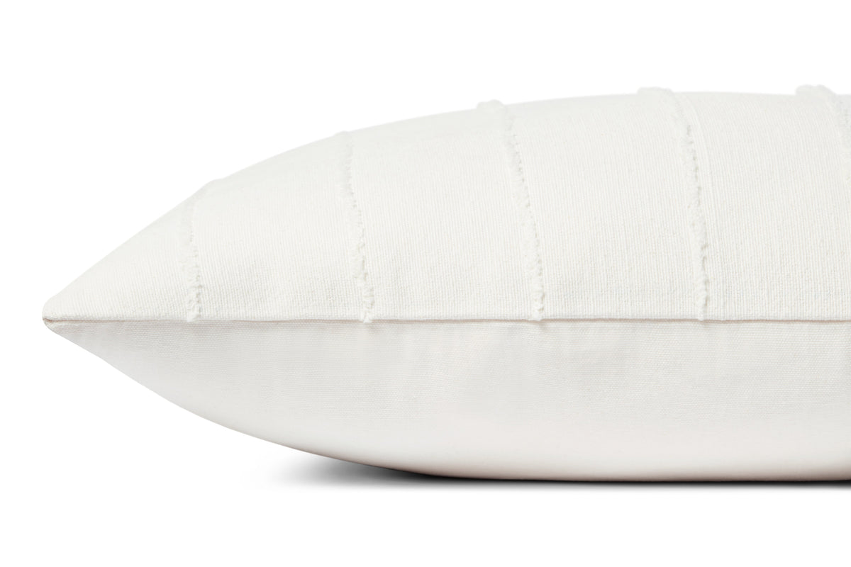 Jean Stoffer x Loloi Julia Ivory 18'' x 18'' Pillow