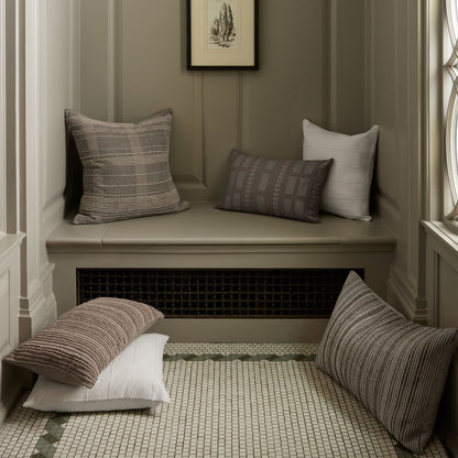 Jean Stoffer x Loloi Julia Ivory 18'' x 18'' Pillow