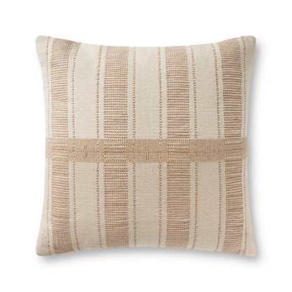 Amber Lewis X Loloi Pal0003 Cream / Multi 22" X 22" Pillow