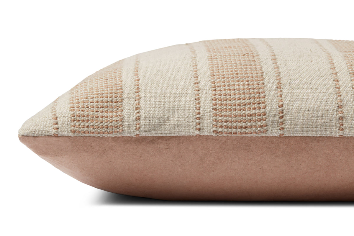 Amber Lewis X Loloi Pal0003 Cream / Multi 22" X 22" Pillow