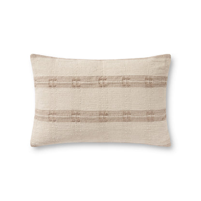 Amber Lewis X Loloi Pal0008 Natural 13" X 21" Pillow