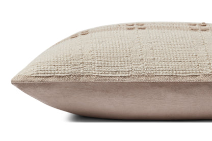 Amber Lewis X Loloi Pal0008 Natural 13" X 21" Pillow
