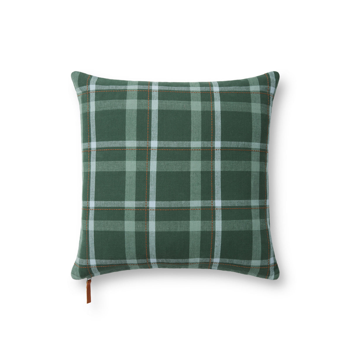 Chris Loves Julia x Loloi Ralph Green / Multi 18'' x 18'' Pillow