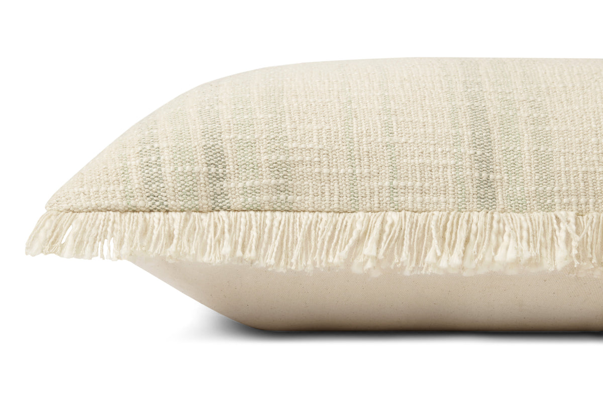 Angela Rose x Loloi Forrest Ivory / Sage 18'' x 18'' Pillow