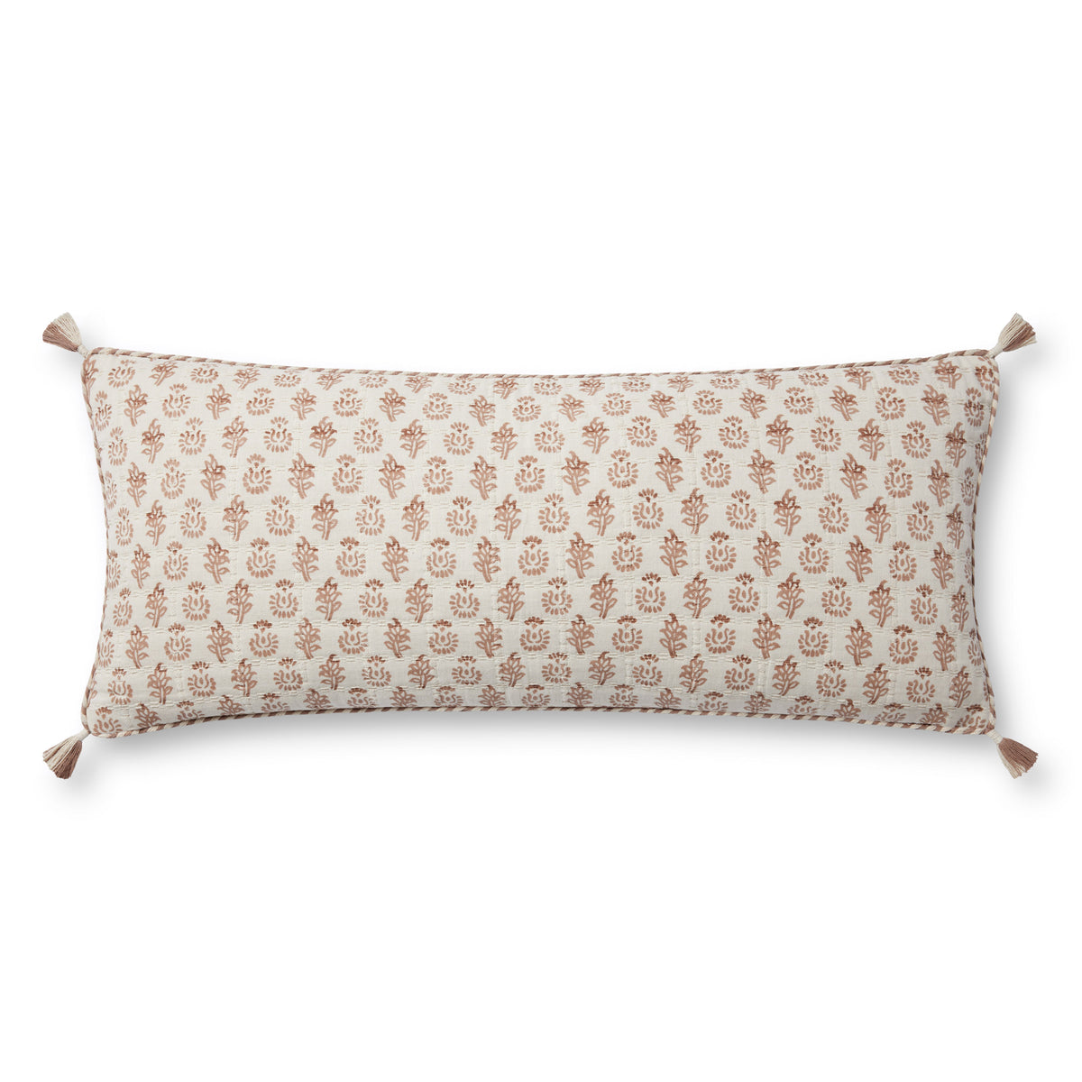 Rose / Ivory 13'' x 35'' Pillow