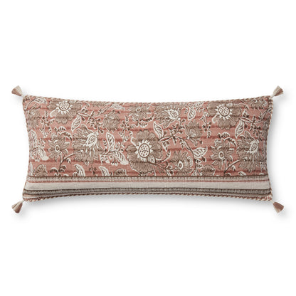 Rose / Ivory 13'' x 35'' Pillow