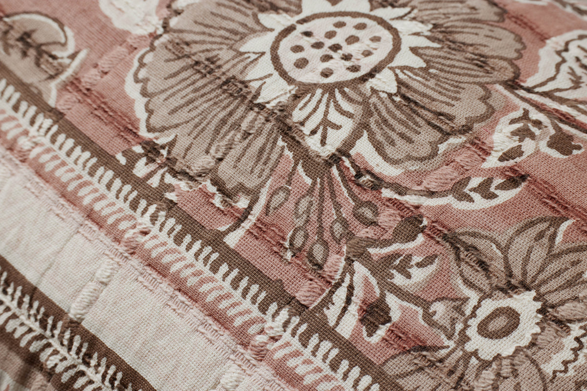 Rose / Ivory 13'' x 35'' Pillow