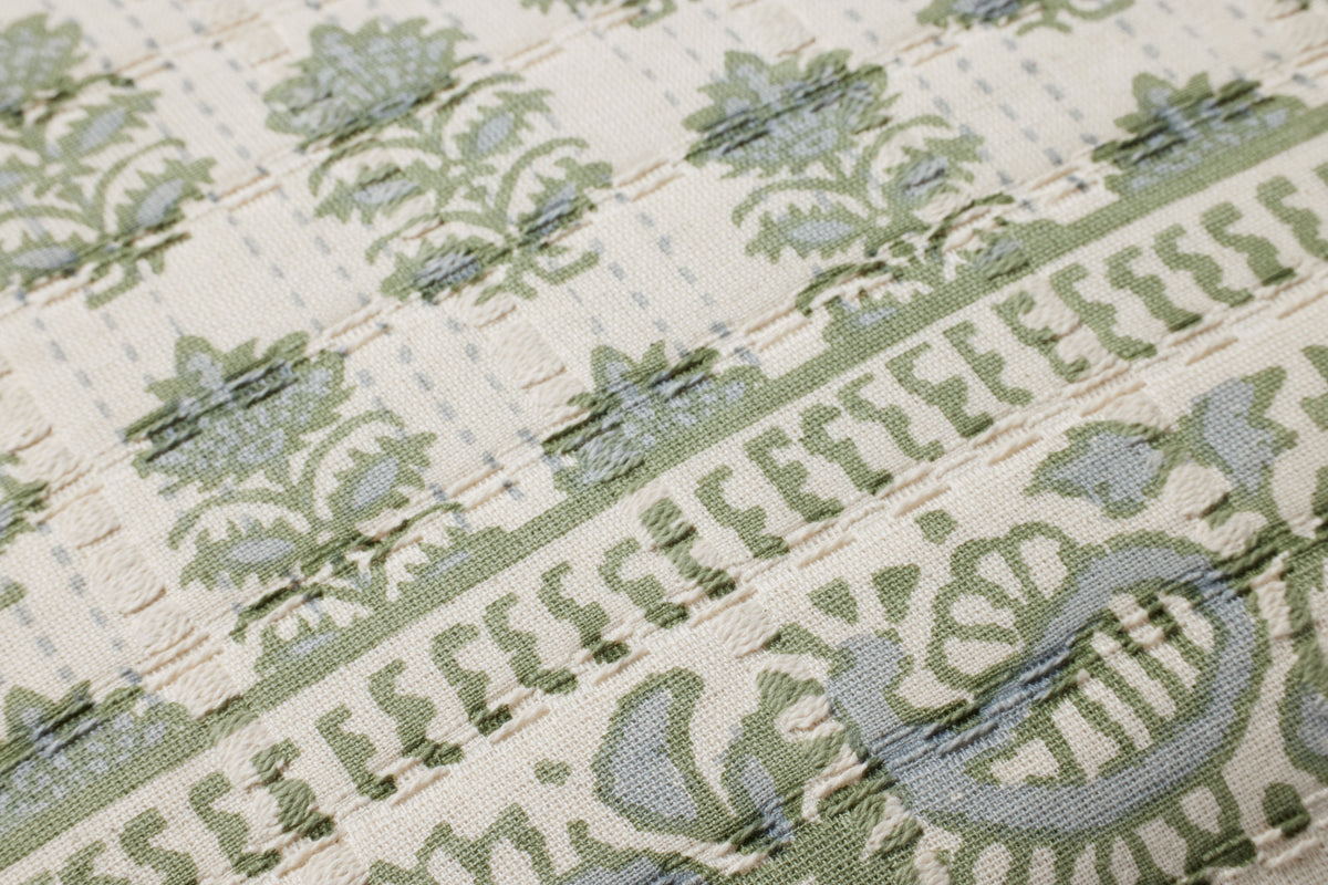 Sage / Ivory 13'' x 21'' Pillow