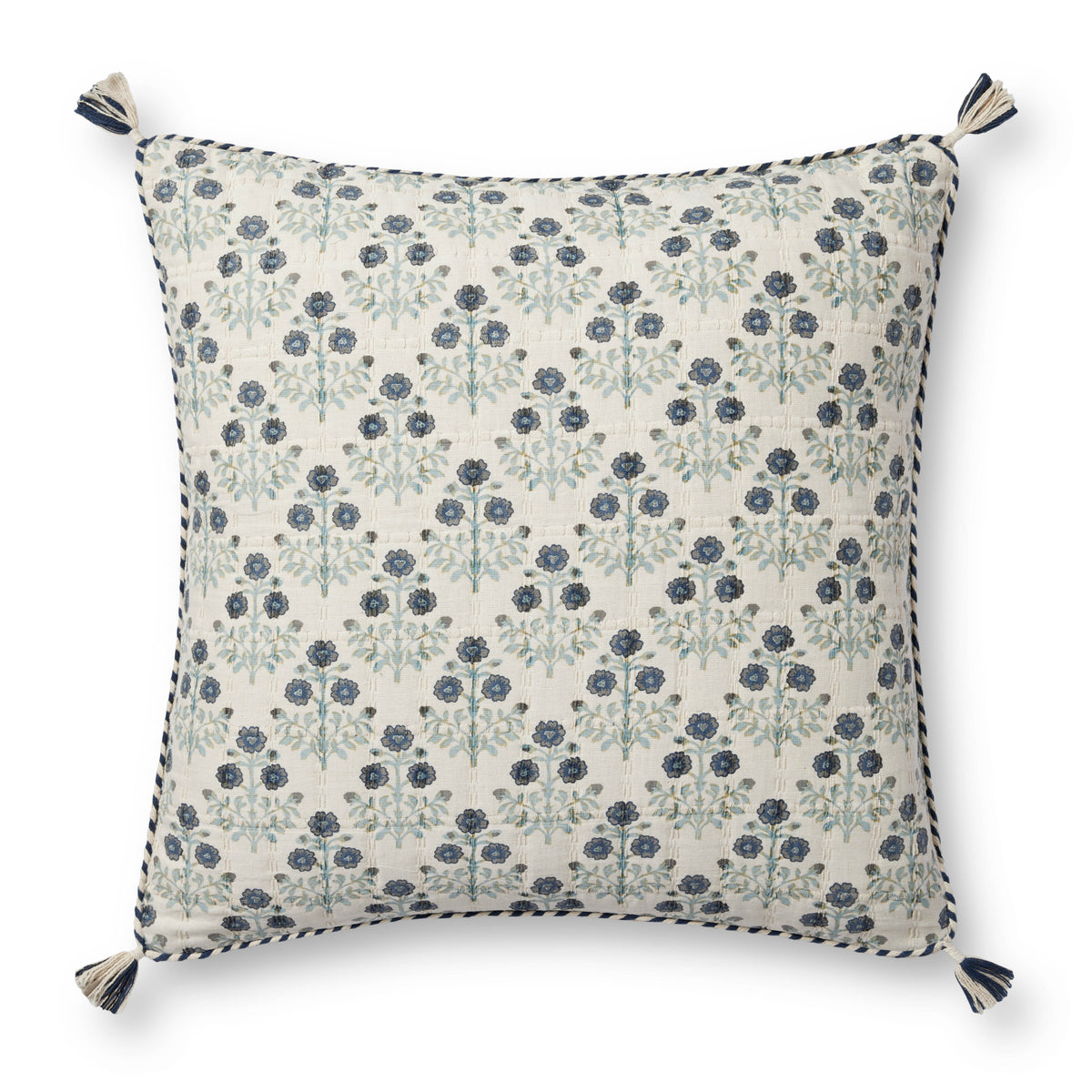Blue / Multi 22'' x 22'' Pillow
