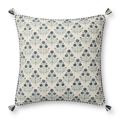 Blue / Multi 22'' x 22'' Pillow