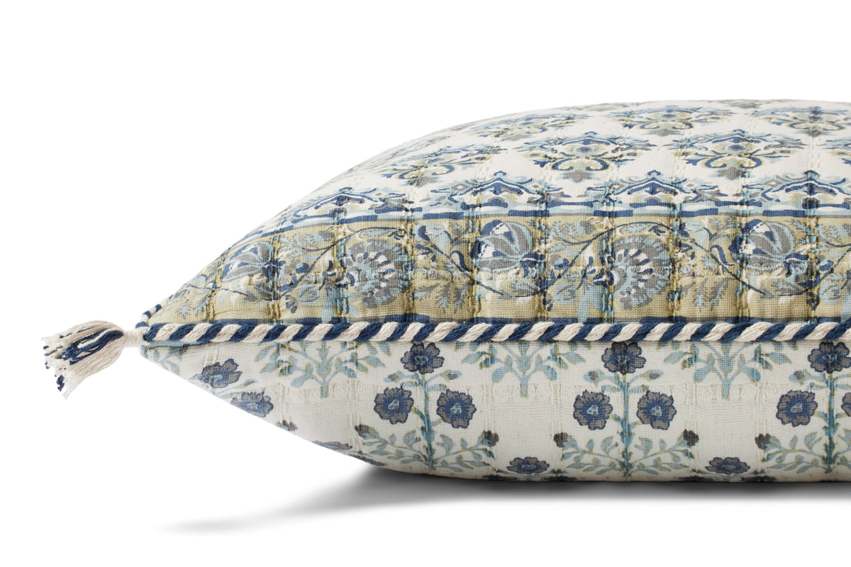 Blue / Multi 22'' x 22'' Pillow