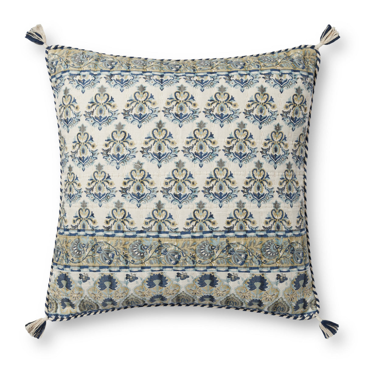 Blue / Multi 22'' x 22'' Pillow