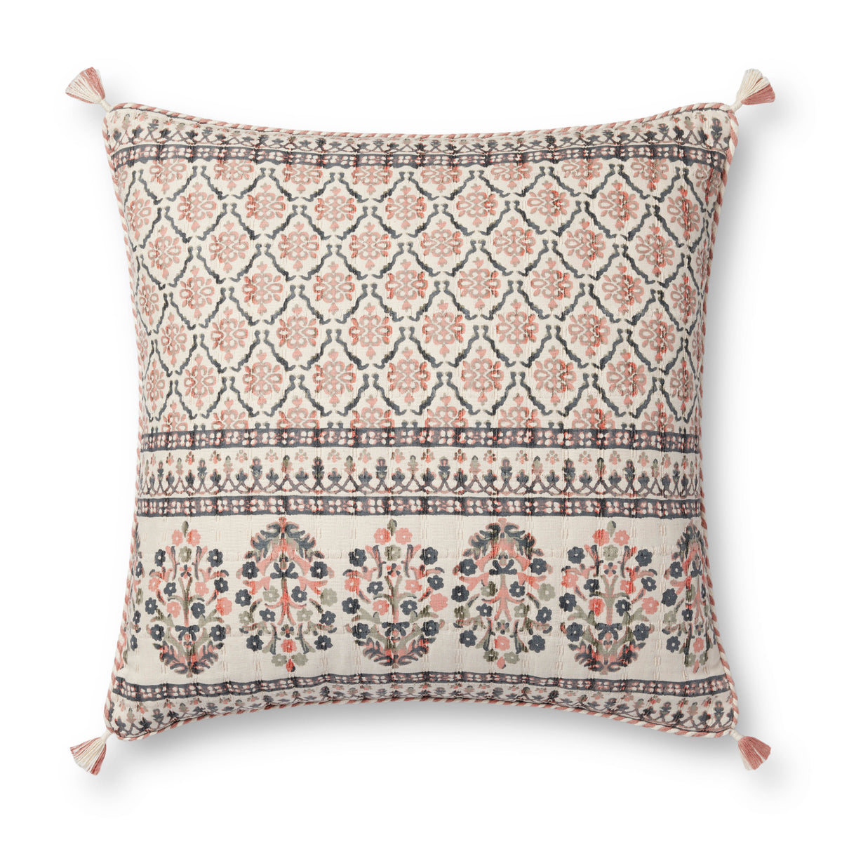 Pink / Multi 22'' x 22'' Pillow