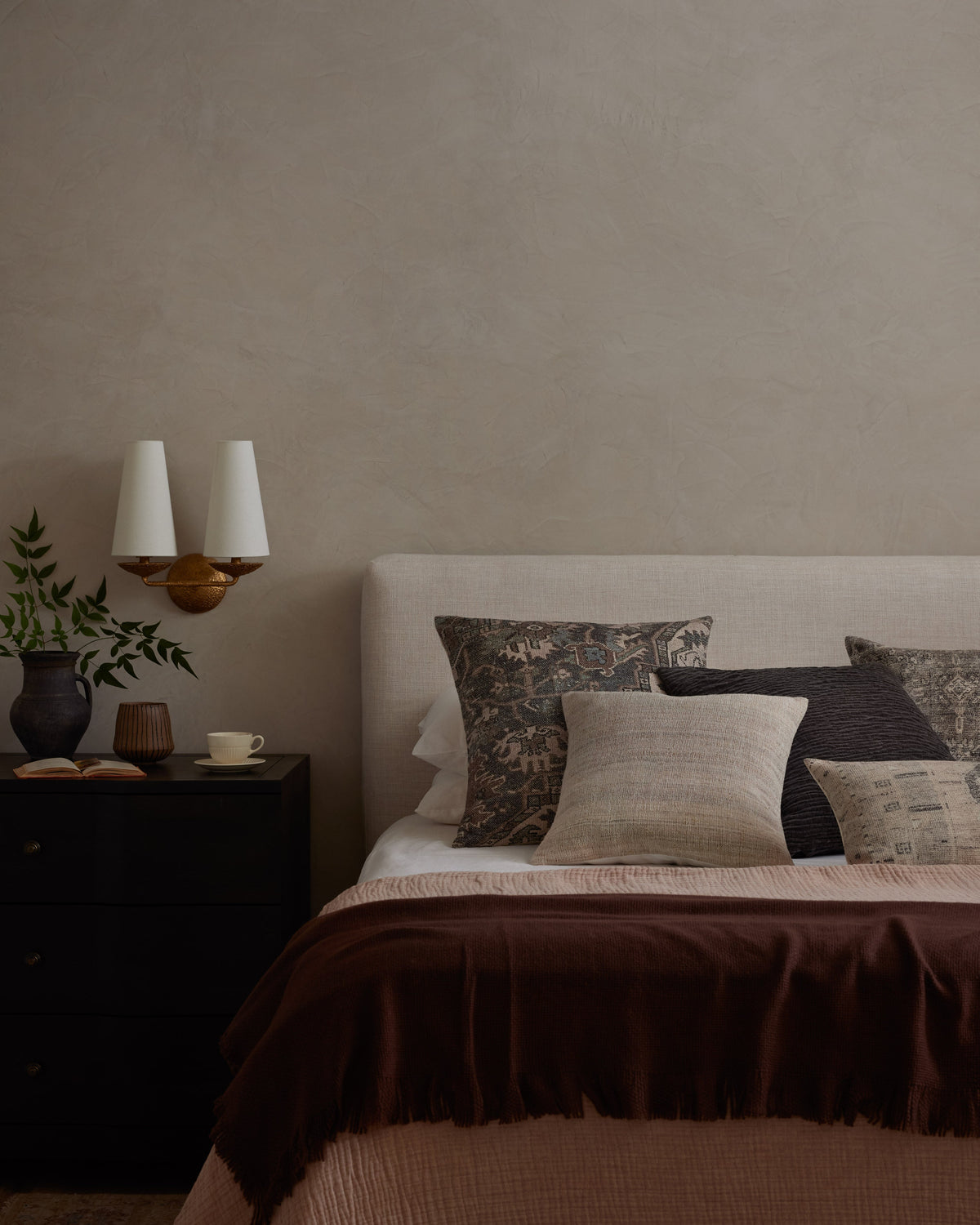 Loloi Charcoal Pillow