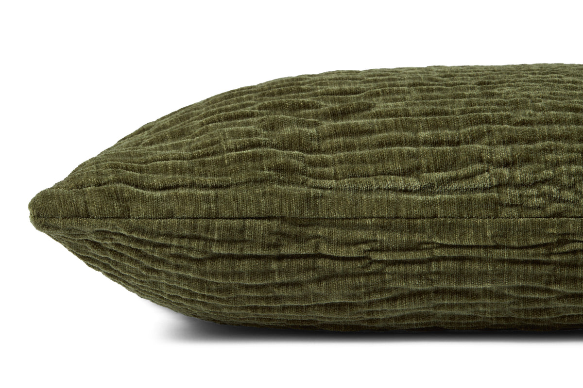 Loloi Olive 13'' x 21'' Cover w/Poly Pillow