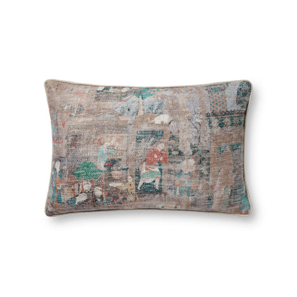 Brown / Multi 13" x 21" Pillow