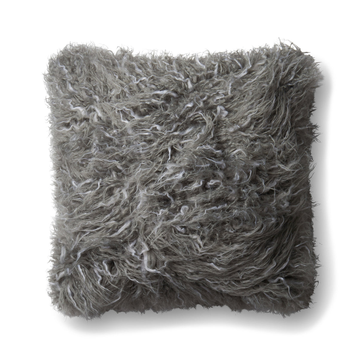 Loloi P0598 Grey 22" x 22" Pillow