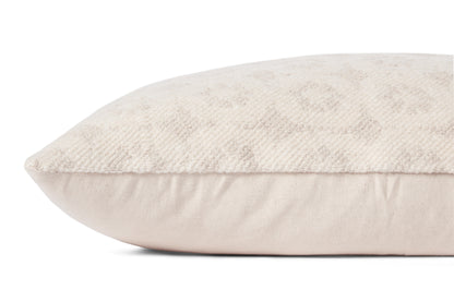Magnolia Home by Joanna Gaines x Loloi Ava Ivory 13'' x 35'' Pillow