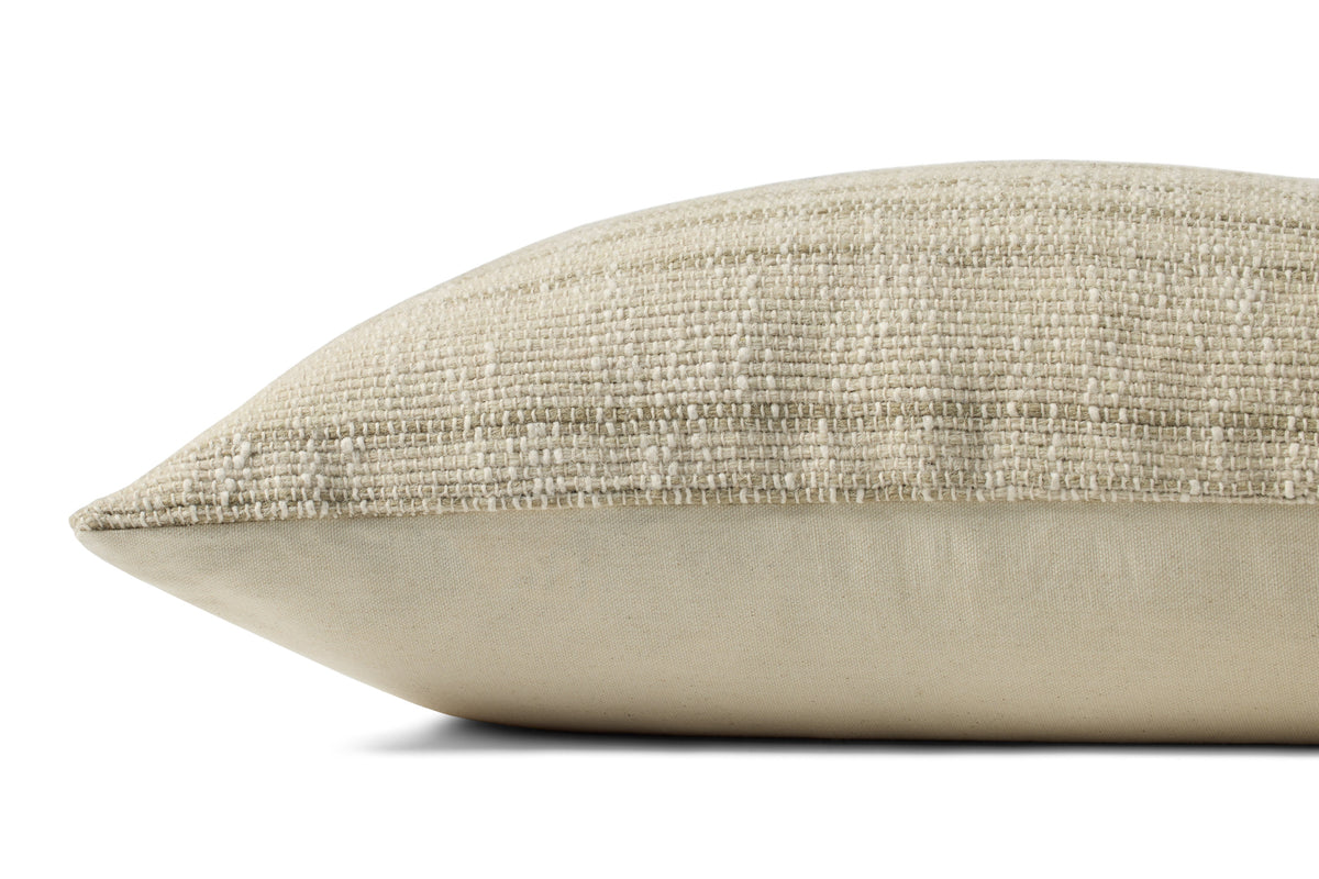 Brigette Romanek PBR0006 Beige / Natural 13'' x 21'' Cover w/Down Pillow
