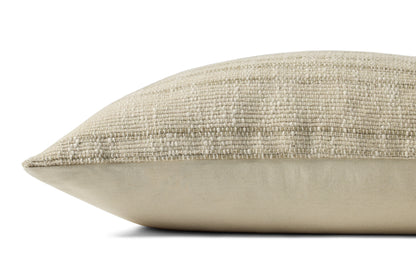 Brigette Romanek PBR0006 Beige / Natural 13'' x 21'' Cover w/Down Pillow