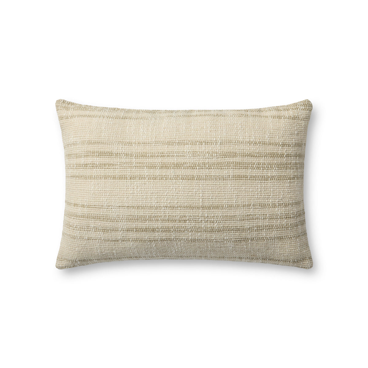 Brigette Romanek PBR0006 Beige / Natural 13'' x 21'' Cover w/Poly Pillow