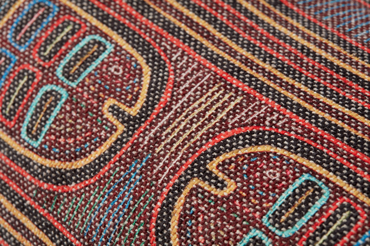 Berry / Multi 13'' x 35'' Pillow