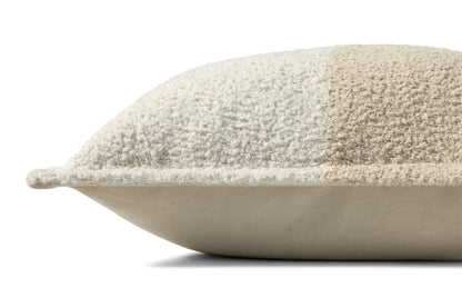 Brigette Romanek PBR0013 Ivory / Natural 18'' x 18'' Cover Only Pillow